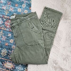 Torrid Crop Green Pants Plus Size 16